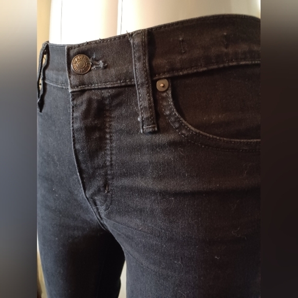 A Madewell Black Skinny Jeans - Picture 4 of 9